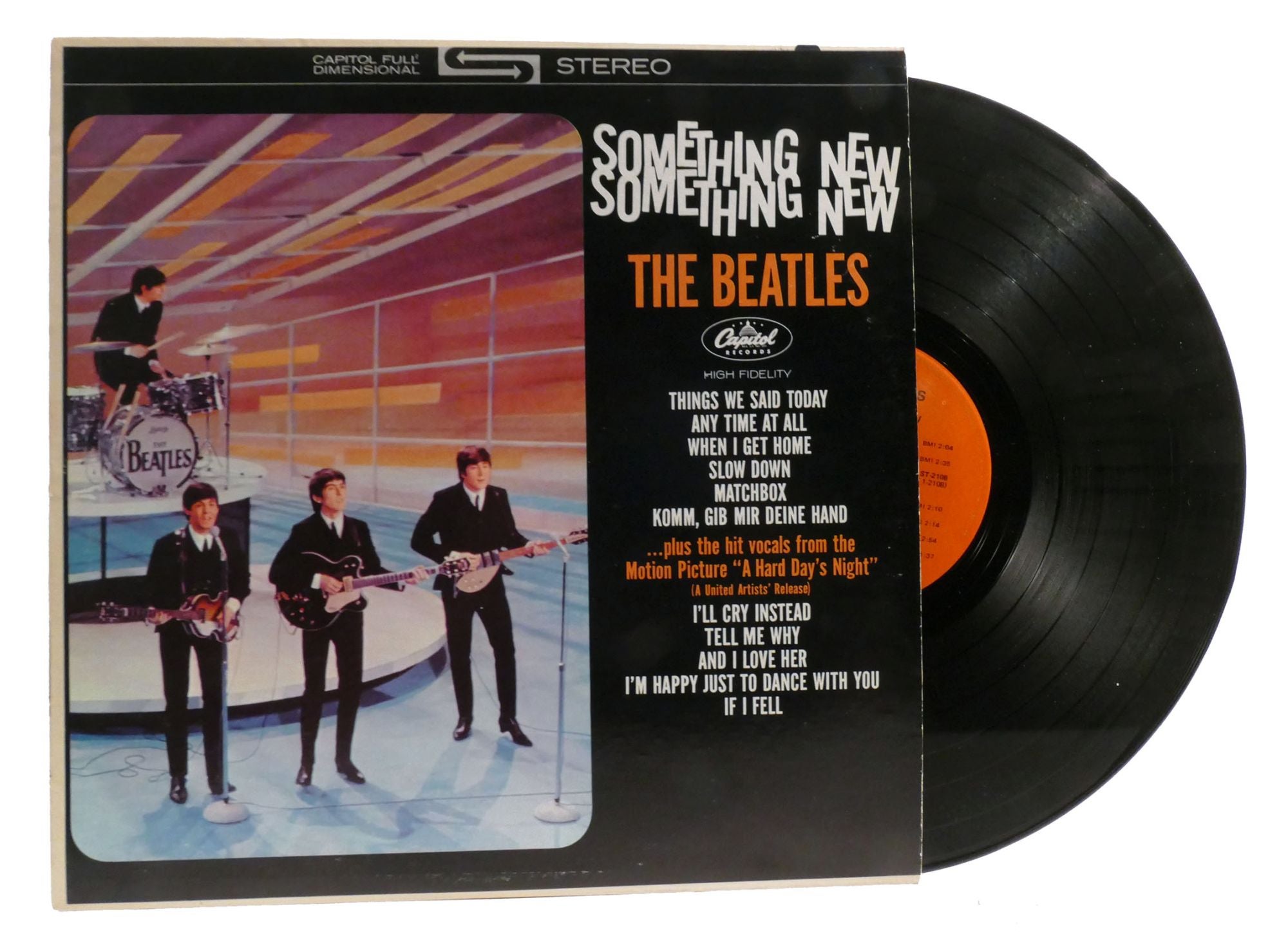 SOMETHING NEW VINYL LP St 2108 | The Beatles