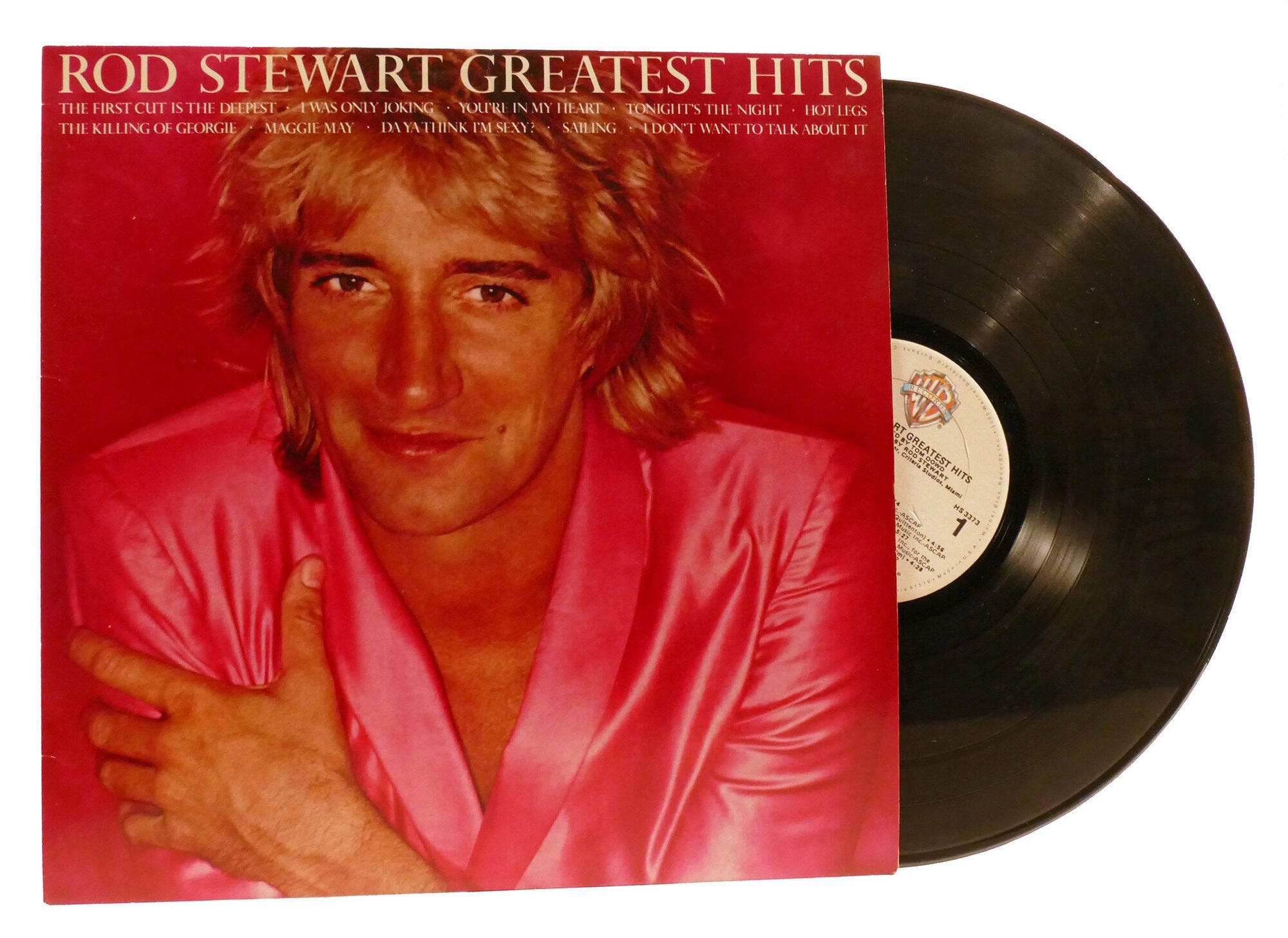 ROD STEWART'S GREATEST HITS VINYL LP; Hs 3373 | Rod Stewart