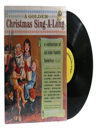 Item #317049 A GOLDEN CHRISTMAS SING-A-LONG VINYL LP; Wlp 67