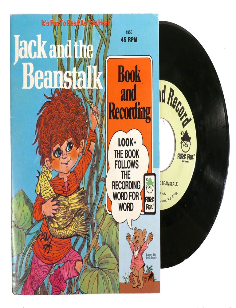 Item #317050 JACK AND THE BEANSTALK 45 RPM VINYL BOOK AND RECORDING
