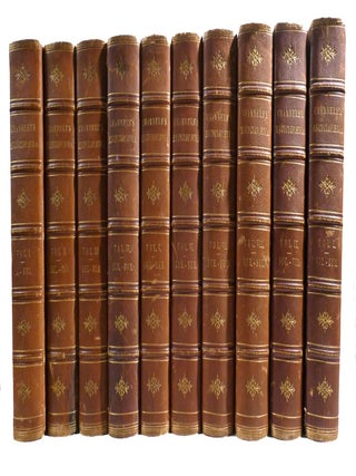 CHAMBERS'S ENCYCLOPAEDIA 10 VOLUME SET; A Dictionary of Universal Knowledge for the People. William, Robert Chambers.