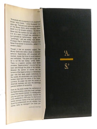 SUPERMONEY; Signed