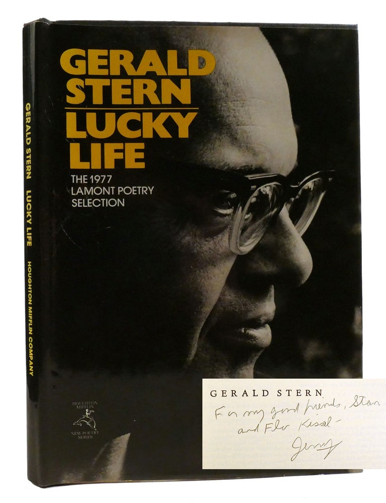 Item #318996 LUCKY LIFE; Poems Signed. Gerald Stern.