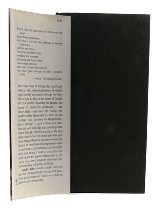 LUCKY LIFE; Poems Signed