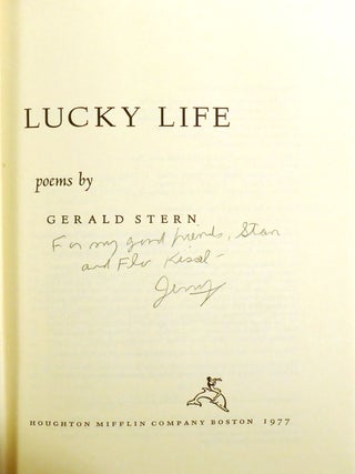 LUCKY LIFE; Poems Signed