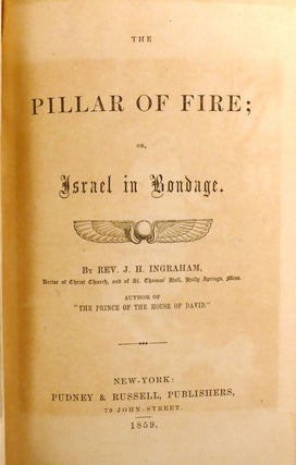 THE PILLAR OF FIRE; OR, ISRAEL IN BONDAGE