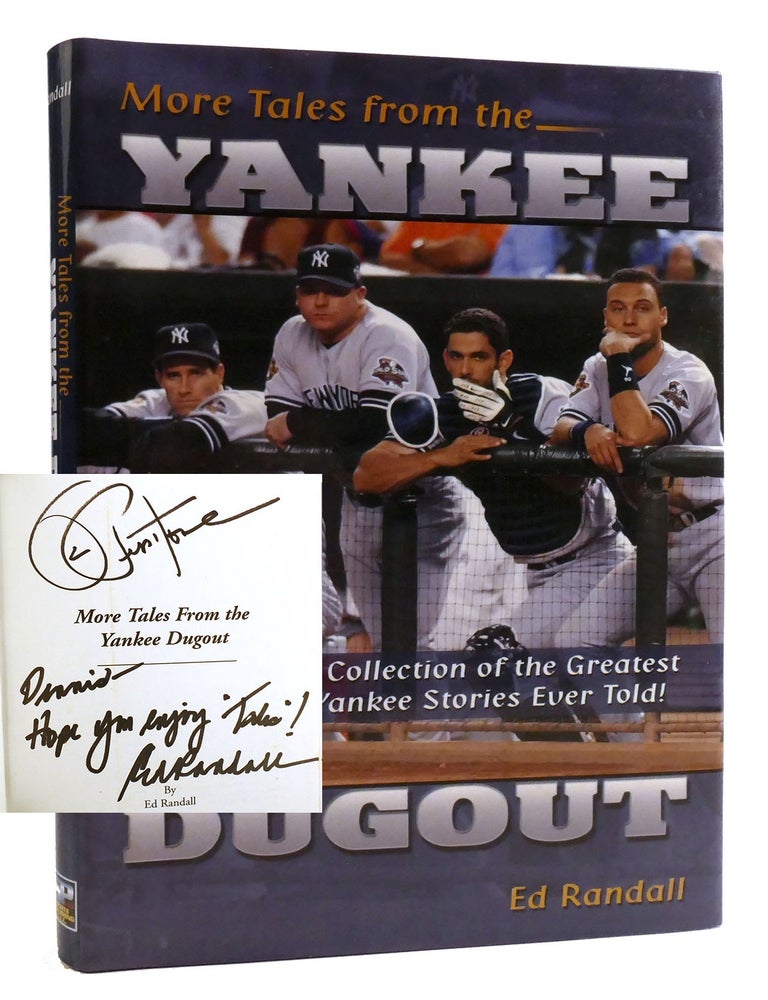 MORE TALES FROM THE YANKEE DUGOUT Signed | Ed Randall | First Edition ...