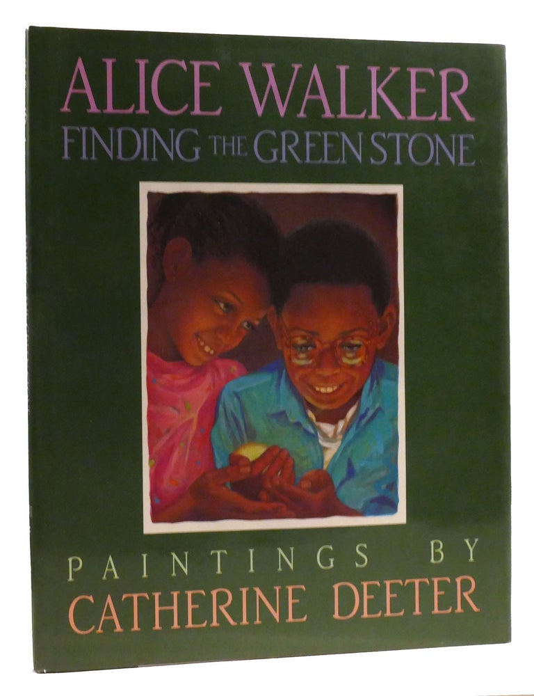 Item #319782 FINDING THE GREEN STONE. Alice Walker.