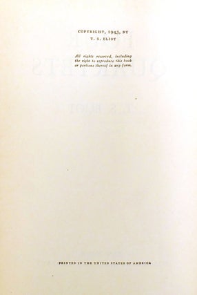 FOUR QUARTETS