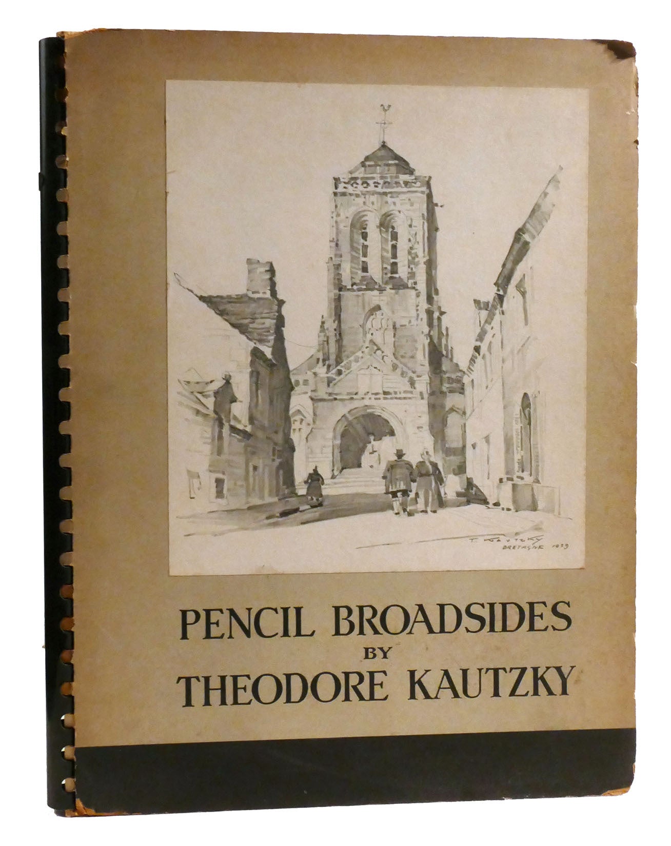 PENCIL BROADSIDES A Manual of Broad Stroke Technique | Theodore Kautzky ...