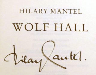 WOLF HALL; Signed