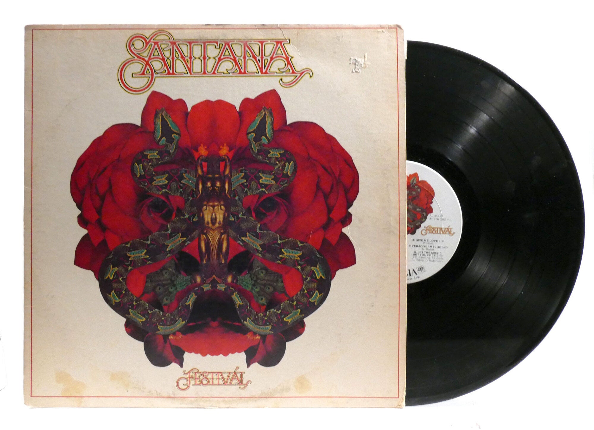 FESTIVAL VINYL LP; 34423 | Santana