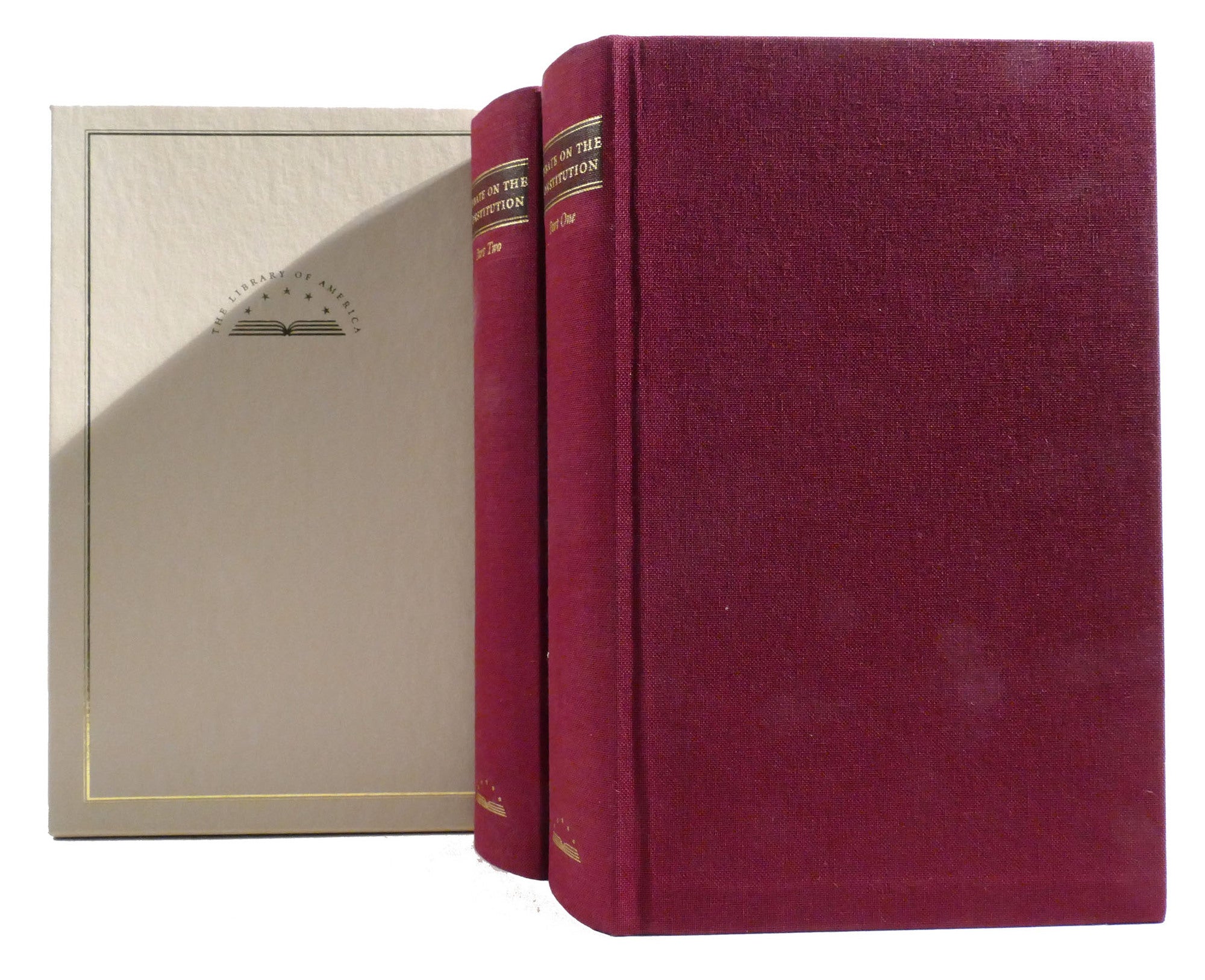 THE DEBATE ON THE CONSTITUTION 2 VOLUME SET | | First Edition; Seventh ...