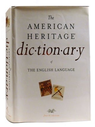Item #322192 THE AMERICAN HERITAGE DICTIONARY OF THE ENGLISH LANGUAGE
