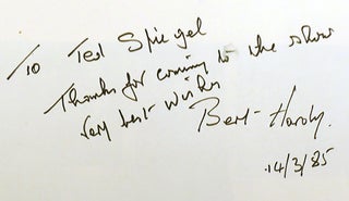 BERT HARDY: MY LIFE; Signed