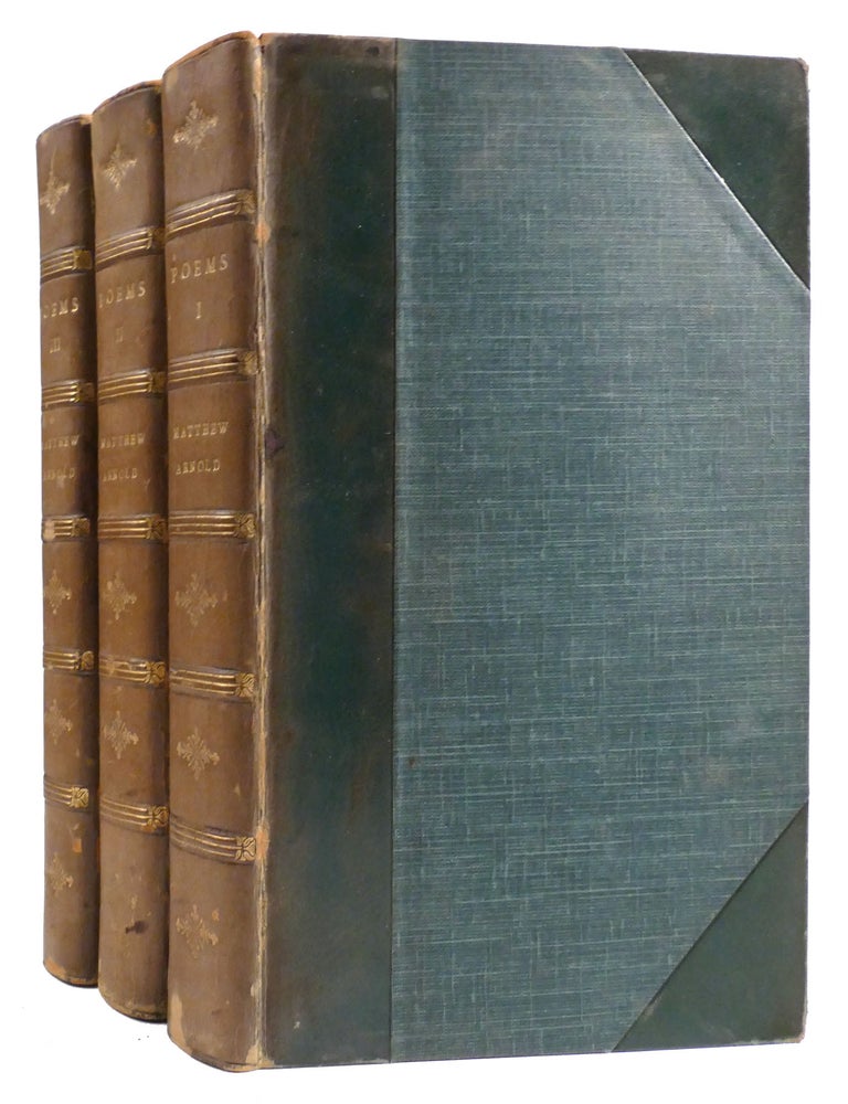 Item #323158 POEMS 3 VOLUME SET. Matthew Arnold.