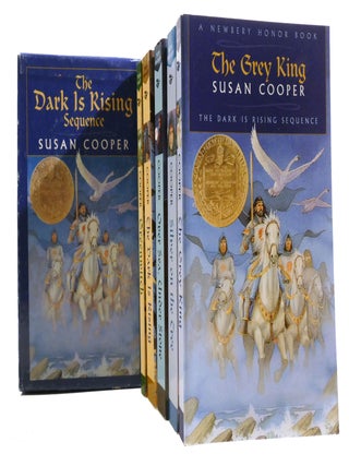 Item #323230 THE DARK IS RISING SEQUENCE 5 VOLUME BOX SET Silver on the Tree; the Grey King;...