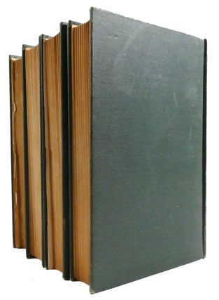 THE OUTLINE OF HISTORY 4 VOLUME SET; Being a Plain History of Life and Mankind