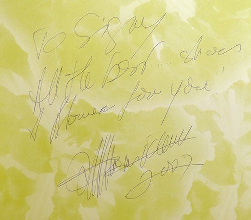 SHOE FLEUR; A Footwear Fantasy Signed | Michel Tcherevkoff | First