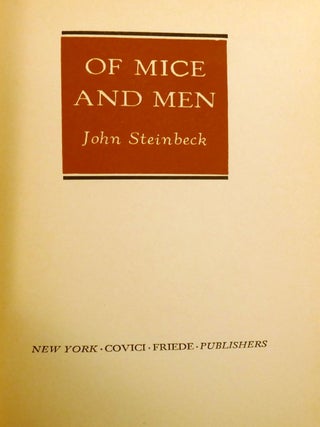 OF MICE AND MEN