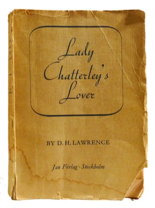 Item #323459 LADY CHATTERLEY'S LOVER. D. H. Lawrence
