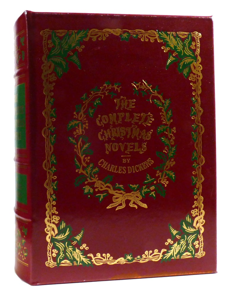 Item #323534 THE COMPLETE CHRISTMAS NOVELS; Easton Press. Charles Dickens.