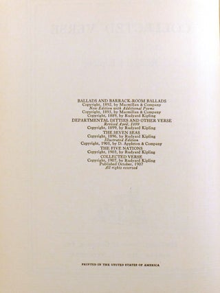 COLLECTED VERSE