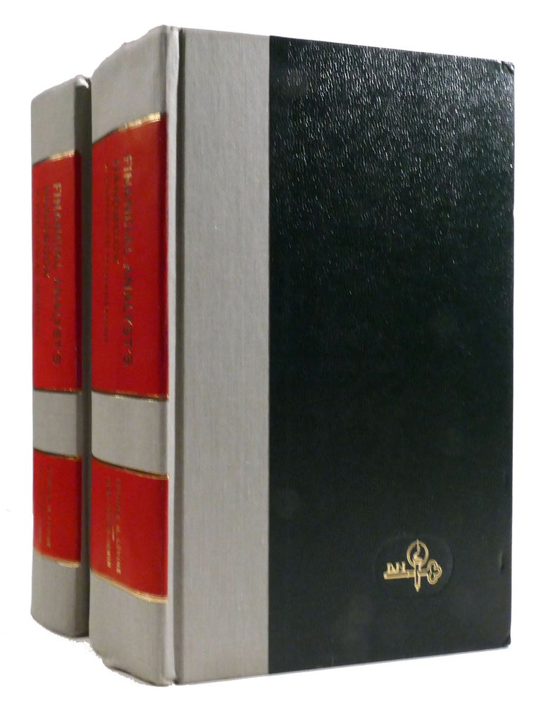 Item #323608 THE FINANCIAL ANALYST'S HANDBOOK 2 VOLUME SET; Methods, Theory and Portfolio Management, Analysis by Industry. Sumner N. Levine.