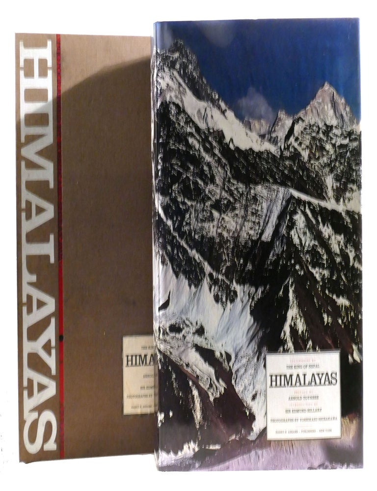 Item #323742 HIMALAYAS. Mahendra Bir Bikram Shah Deva Yoshikazu Shirakawa, Kyuya Fukada, Sir Edmund Hillary, Arnold Toynbee.
