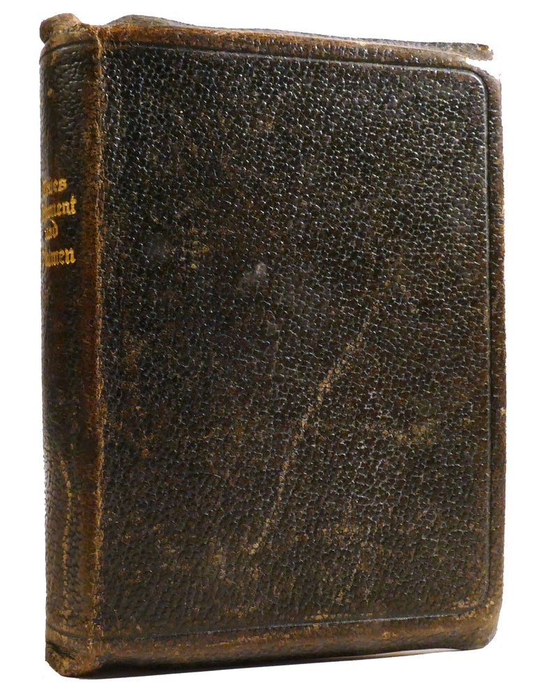 Item #324095 DAS NEUE TEFTAMENT (THE NEW TESTAMENT) ; UNFER Herrn Und Heilandes Jesu Chrifti (Of Our Lord and Savior Jesus Christ). Martin Luther.