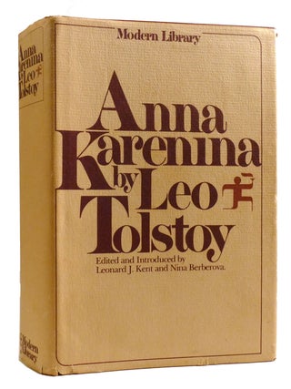 Item #324147 ANNA KARENINA. Leo Tolstoy