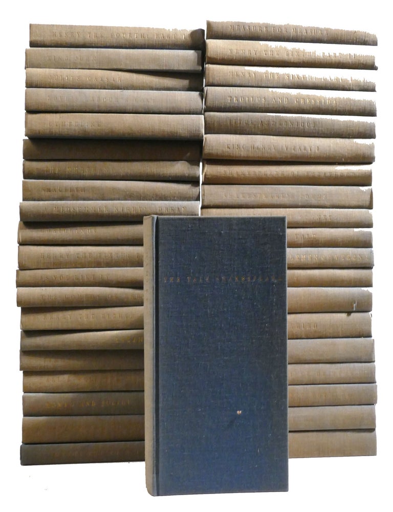 Item #324214 THE YALE SHAKESPEARE 40 VOLUMES (COMPLETE SET). William Shakespeare.