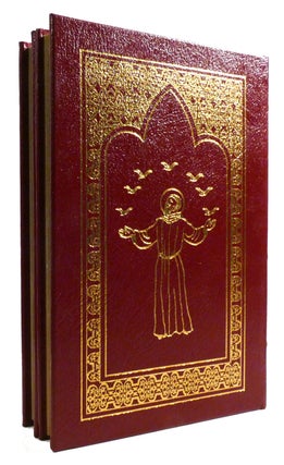 ST. FRANCIS OF ASSISI, THE LITTLE FLOWERS OF ST. FRANCIS OF ASSISI 2 VOLUME SET; Easton Press