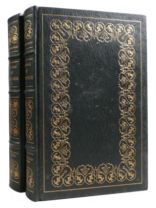 MOBY-DICK OR THE WHALE 2 VOLUME SET; Franklin Library. Herman Melville.