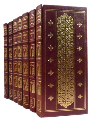 THE PLAYS AND SONNETS OF WILLIAM SHAKESPEARE 7 VOLUME SET; Franklin Library. William Shakespeare.
