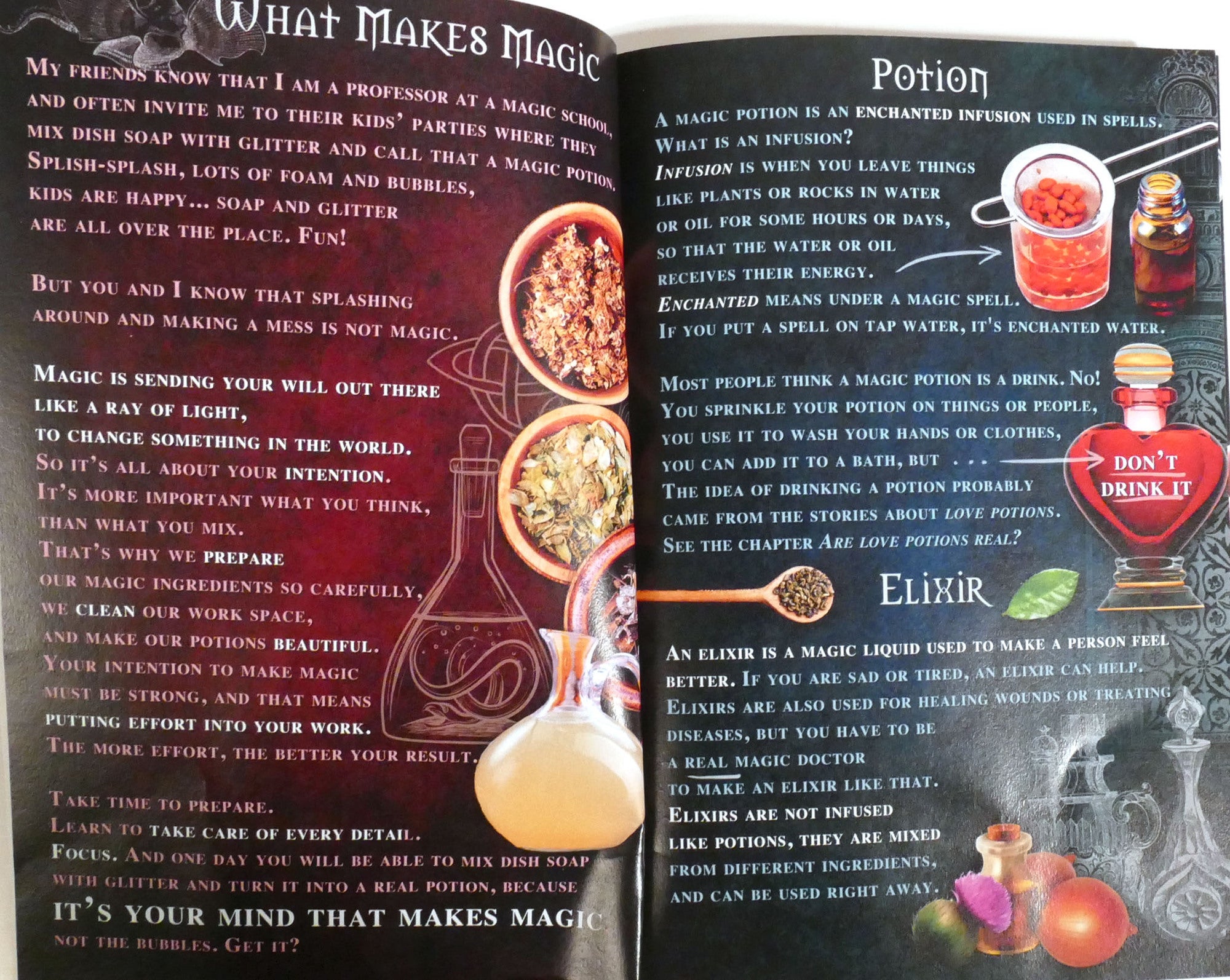MAGIC POTIONS AND ELIXIRS - RECIPES AND SPELLS FOR KIDS IN MAGIC ...