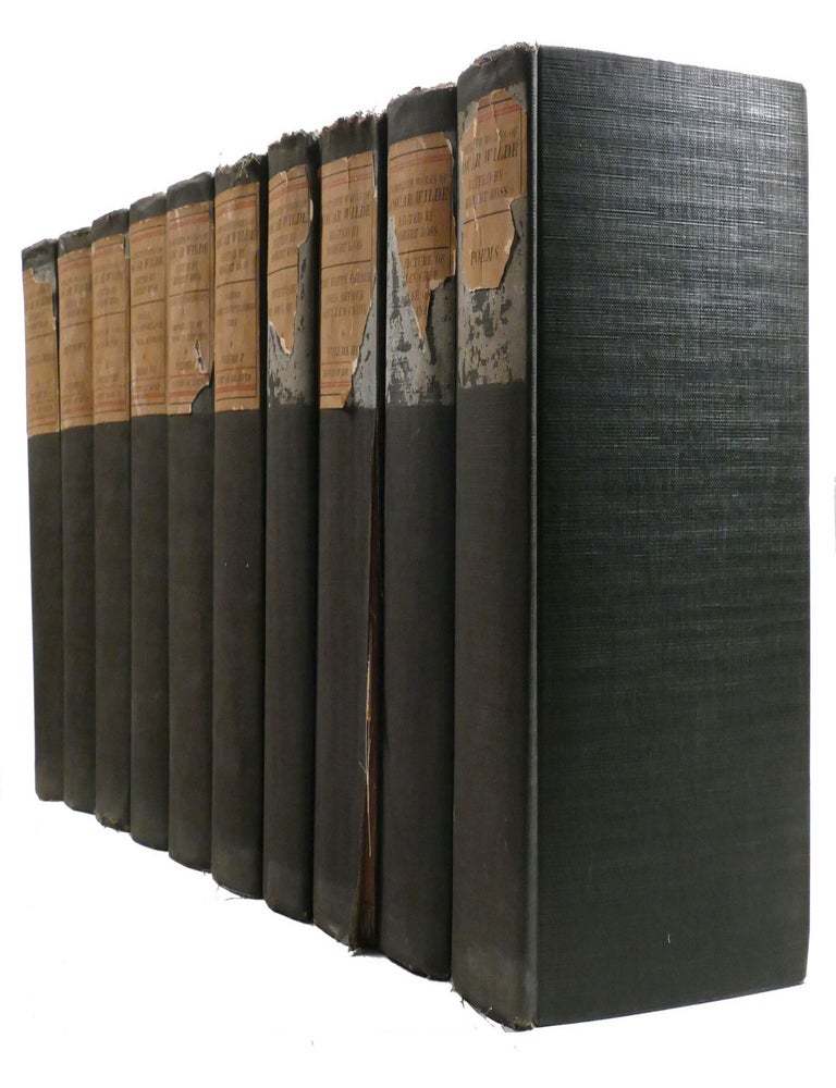 Item #325271 COMPLETE WORKS OF OSCAR WILDE 10 VOLUME SET. Oscar Wilde.