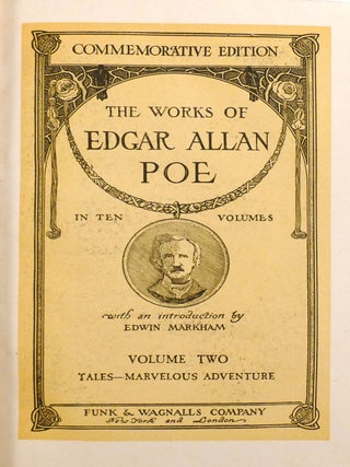 THE WORKS OF EDGAR ALLAN POE 9 VOLUME SET