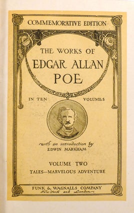 THE WORKS OF EDGAR ALLAN POE 9 VOLUME SET
