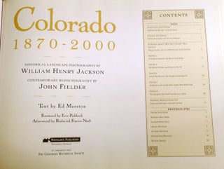 COLORADO, 1870-2000; Signed