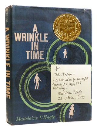 A WRINKLE IN TIME; Signed. Madeleine L'Engle.