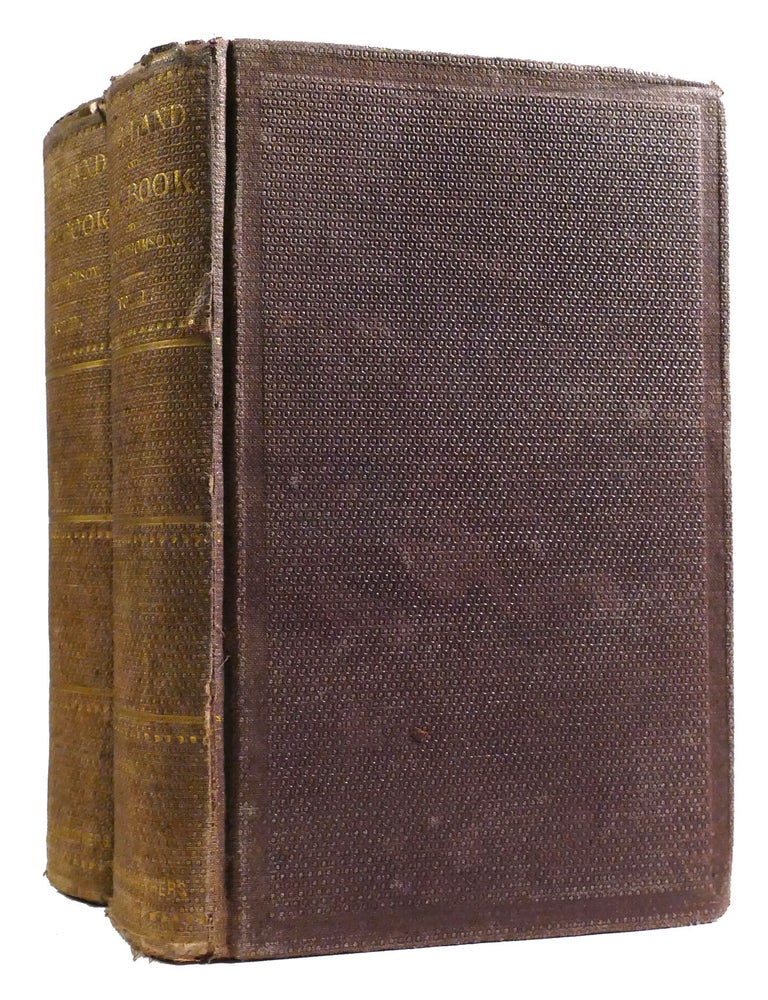 Item #325479 THE LAND AND THE BOOK IN TWO VOLUMES; Or Biblical Illustrations Drawn from the Manners and Customs, the Scenes and Scenery of the Holy Land. W. M. Thomson.
