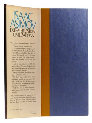 EXTRATERRESTRIAL CIVILIZATIONS; Signed