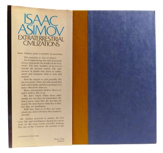 EXTRATERRESTRIAL CIVILIZATIONS; Signed