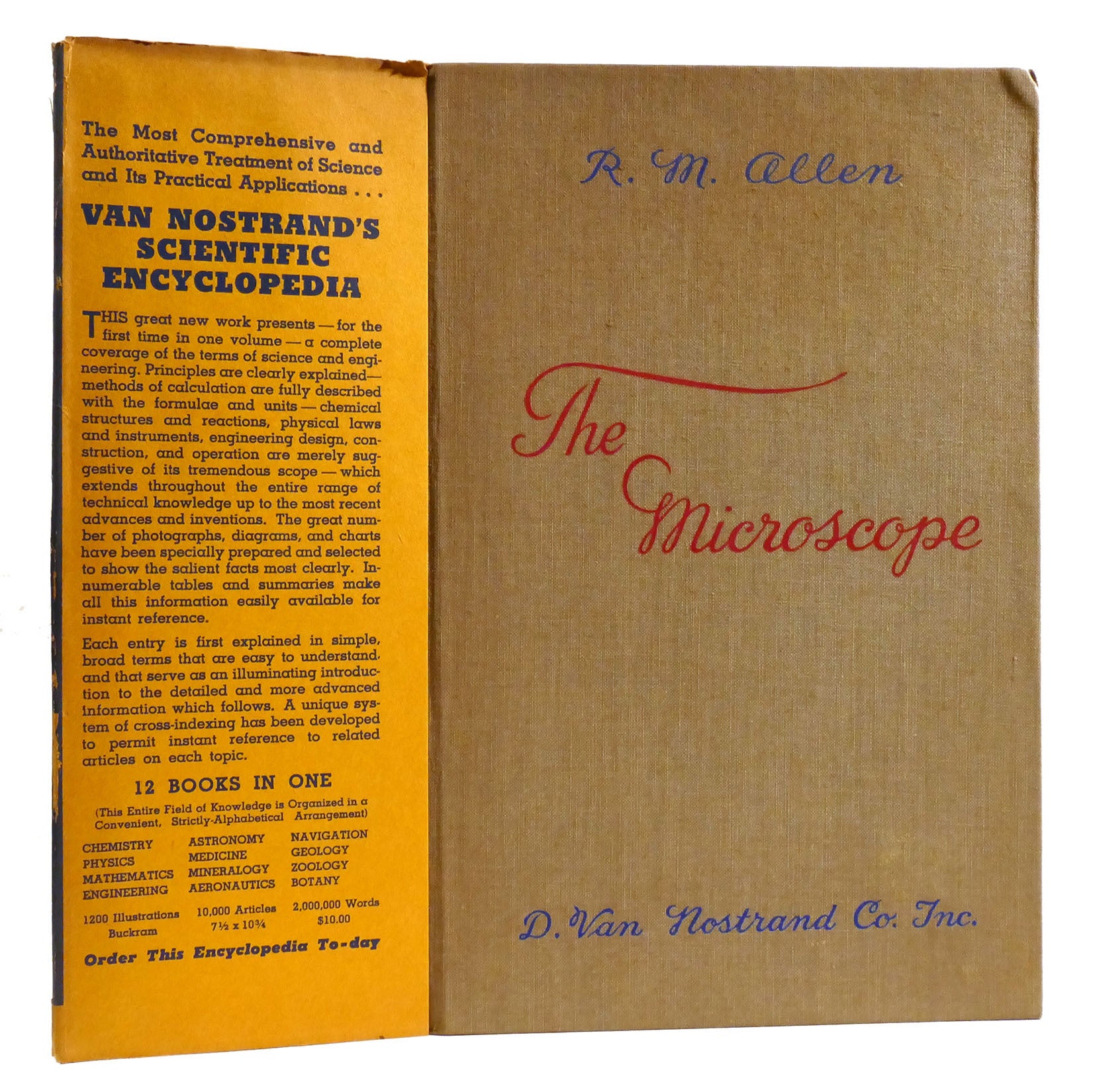 THE MICROSCOPE | R. M. Allen | First Edition; First Printing