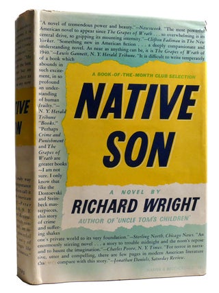 NATIVE SON. Richard Wright.