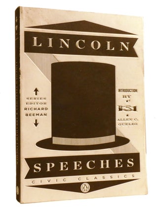 Item #326266 LINCOLN SPEECHES. Abraham Lincoln