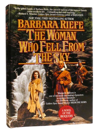Item #326397 THE WOMAN WHO FELL FROM THE SKY. Barbara Riefe