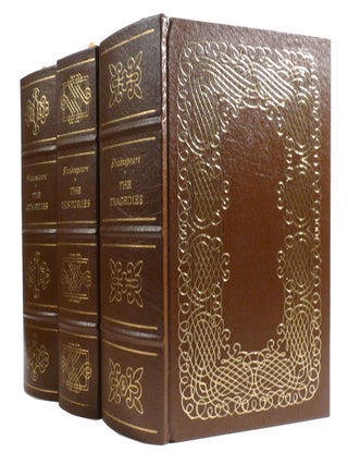 THE TRAGEDIES, THE COMEDIES, THE HISTORIES 3 VOLUME SET; Easton Press. William Shakespeare.