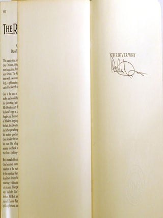 THE RIVER WHY; Signed